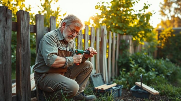 Zaun reparieren – Praktische Tipps für den Gartenzaun