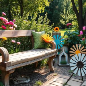 gartenbank selber bauen ideen