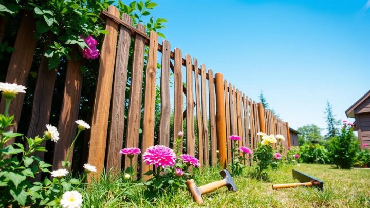 Zaun selber bauen billig – Günstige DIY Gartenzäune