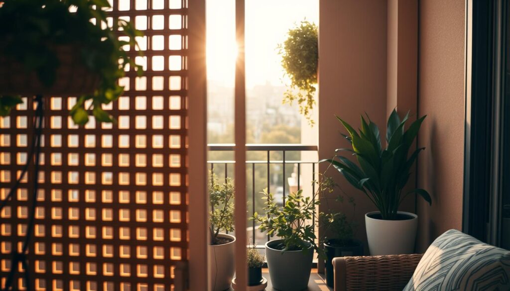 Sichtschutz für Privatsphäre