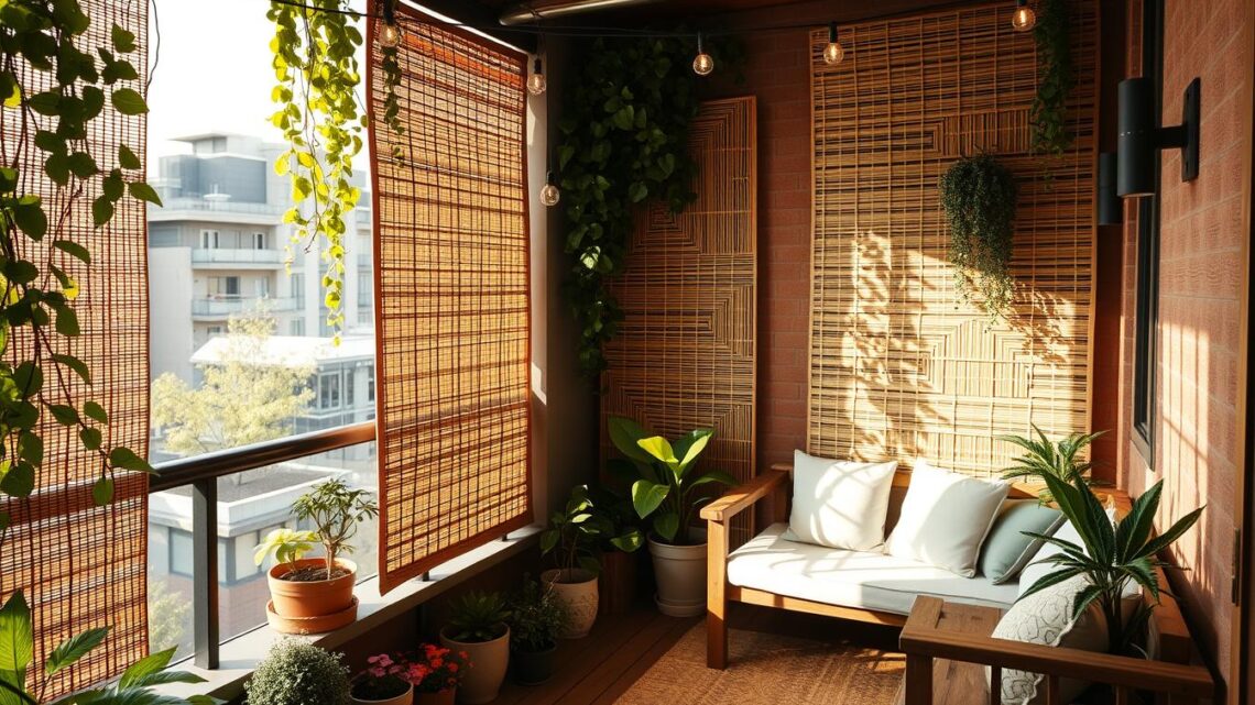 Kreative Balkon Sichtschutz Ideen für mehr Privatsphäre