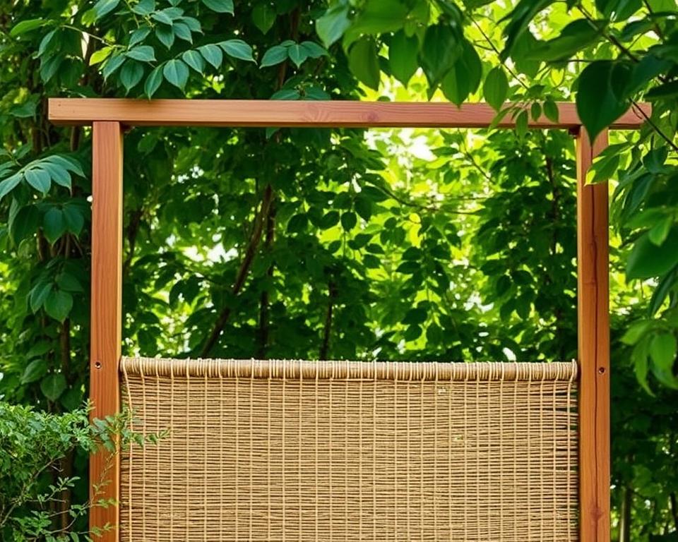 DIY Sichtschutz Garten Bauanleitung