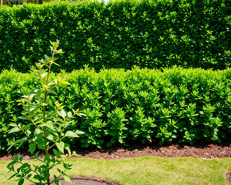 Liguster Heckenpflanzung Schritt für Schritt