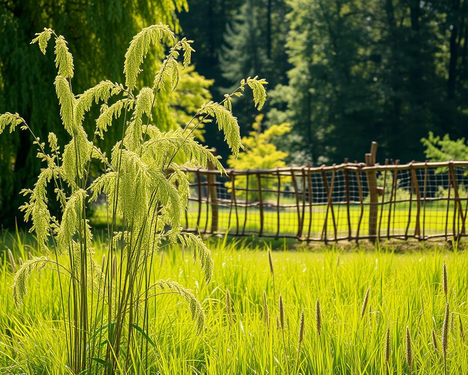 Verschiedene Weidenarten für Zaunbau