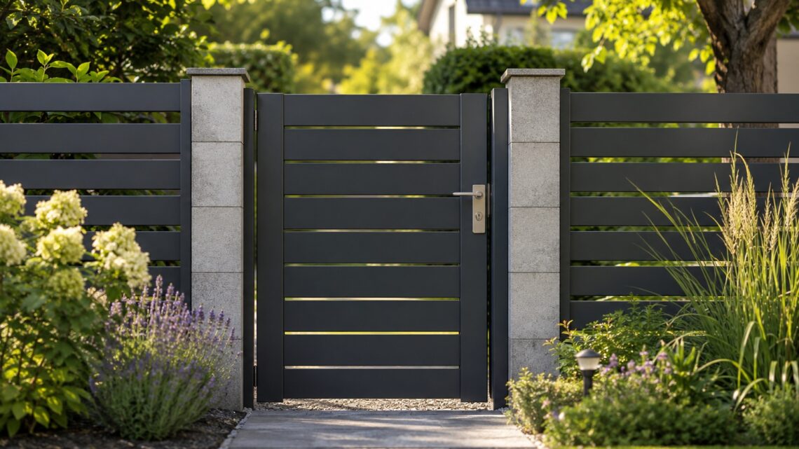 Gartenzäune und Gartentüren: Sicherheit, Sichtschutz und ein harmonisches Gesamtbild